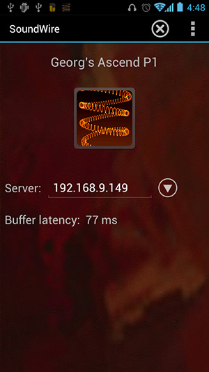 SoundWire - программа на Андроид