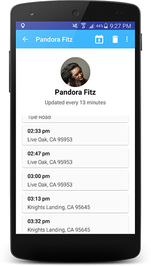 Family Finder - программа на Андроид