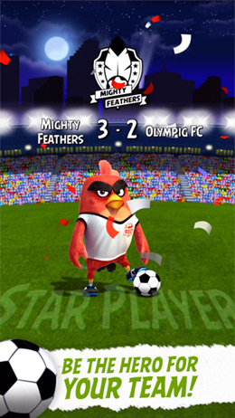 Angry Birds: Football Goal! - игра для Андроид