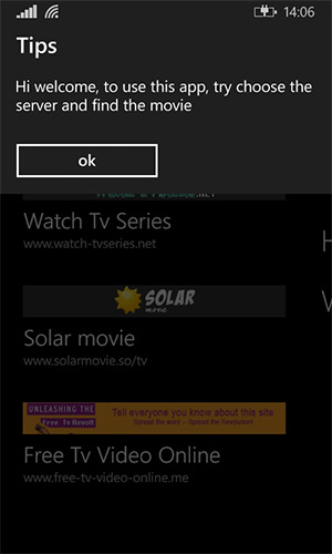 TVShow Plus - программа для Windows Phone