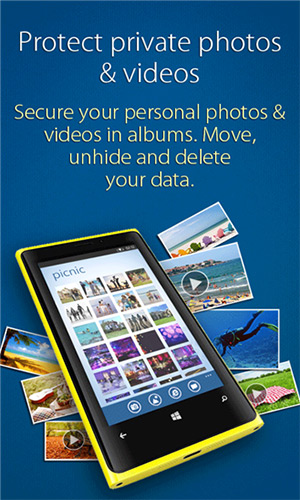 Folder Lock - программа для Windows Phone