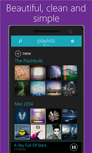 OneMusic - программа для Windows Phone