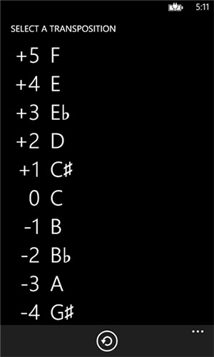 modTuner Pro - программа для Windows Phone