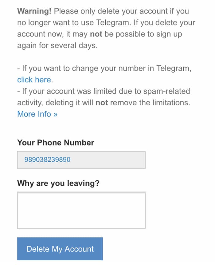 Как полностью удалить аккаунт Телеграм? - простая инструкция