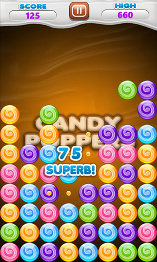 Candy Poppers - игра для Windows Phone