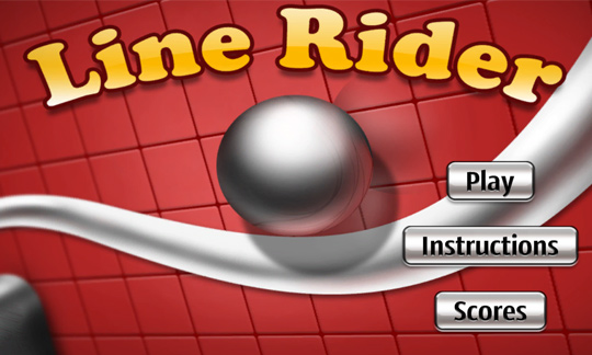 Line Rider - игра для Windows Phone