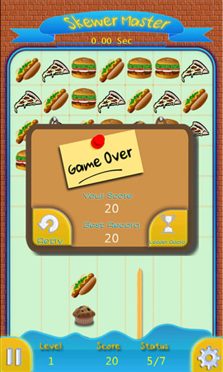 Skewer Master - игра для Windows Phone