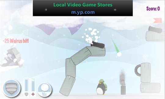 Snowball Assault - игра для Windows Phone