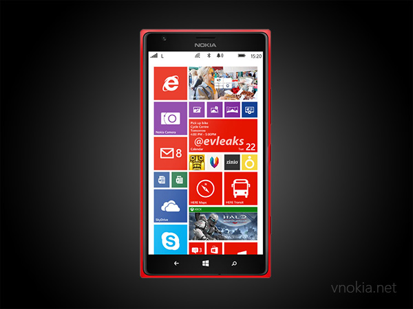 Планшетофон Nokia Lumia 1520 - новое пресс-фото