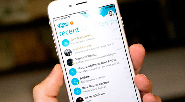 Новая версия Skype скоро появиться на платформе iOS
