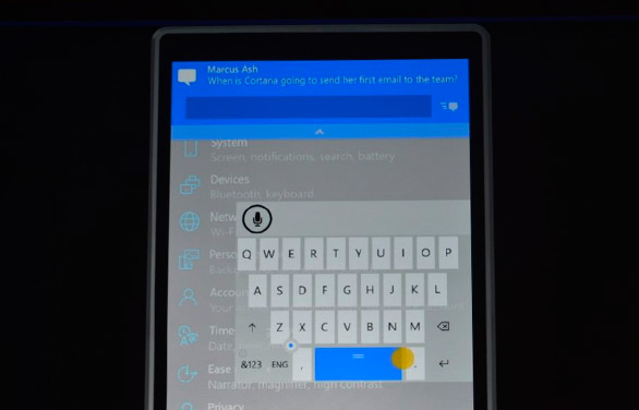 Microsoft представила систему Windows 10 для смартфонов