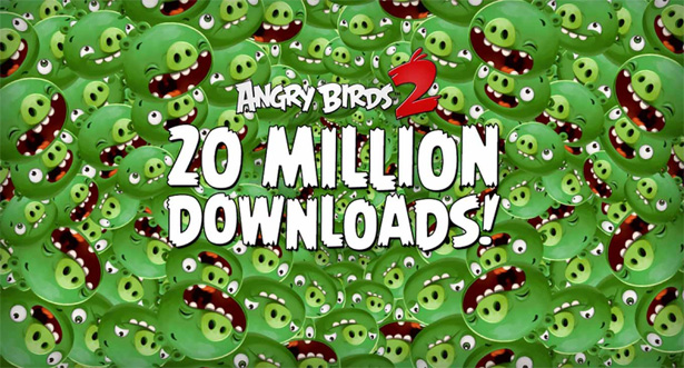 Angry Birds 2 – самая скачиваемая мобильная игра за всю историю