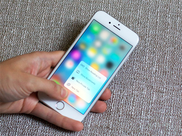 В дисплее 3D Touch в iPhone 6s – наличие восьми слоев