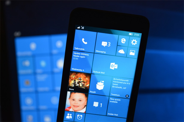Выход свежего билда Windows 10 Mobile для «быстрого круга»
