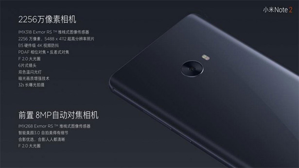 Состоялся официальный анонс флагманского смартфона Xiaomi Mi Note 2