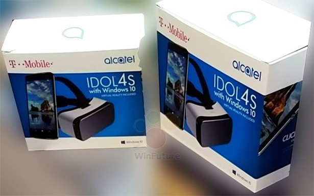 Оператор раскрыл информацию о предстоящем Alcatel Idol 4S c Windows 10 VR