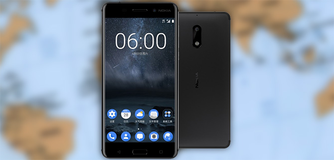 Nokia 6 покидает пределы китайского рынка