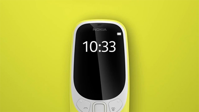 Продажи Nokia 3310 стартуют в апреле