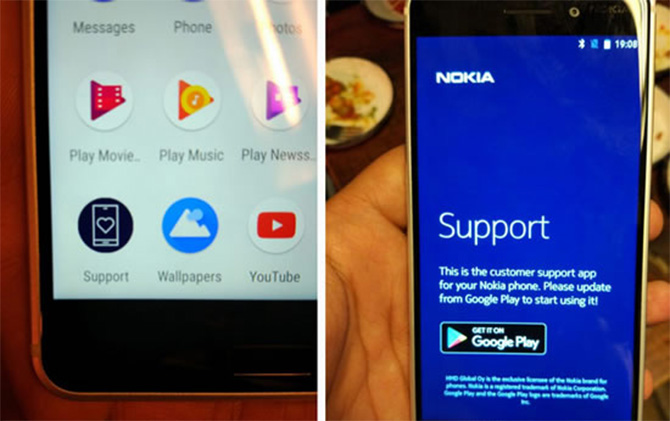 Android-смартфоны Nokia оснастят предустановленным приложением Nokia Support