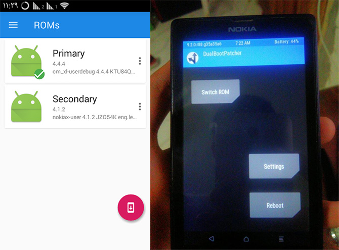 Для пользователей Nokia X возможно переключение между оболочками