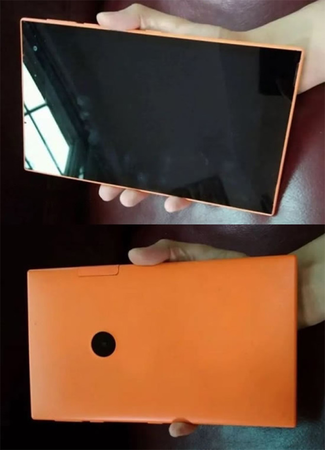 В Сети появились фотографии неанонсированного планшета Nokia Mercury