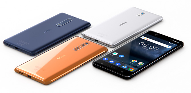 Стартовали продажи флагманского смартфона Nokia 8