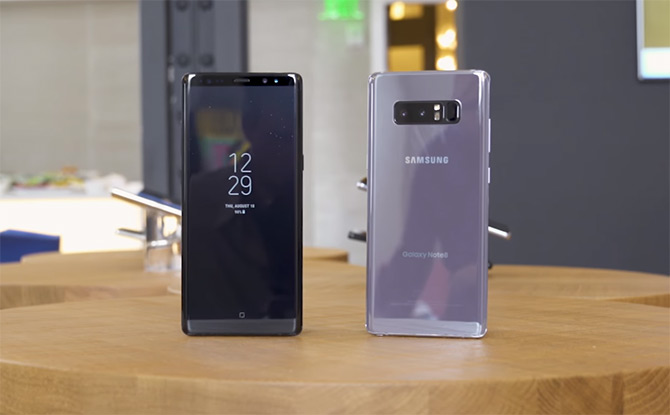 Компания Samsung официально анонсировала Galaxy Note 8
