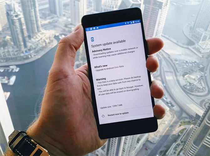 Android 8 Oreo для Nokia 8 уже на подходе (фото)