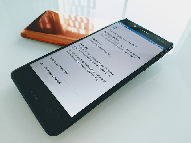 Android 8 Oreo для Nokia 8 уже на подходе (фото)
