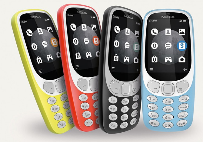 HMD Global официально представила Nokia 3310 с поддержкой 3G