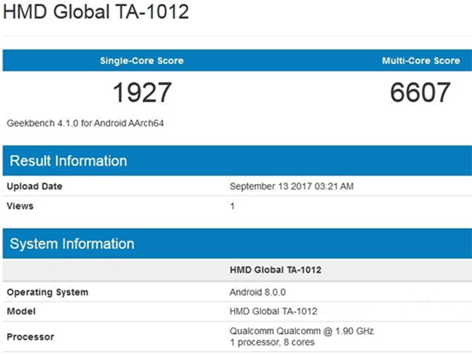 Nokia 8 в скором времени обновится до Android Oreo