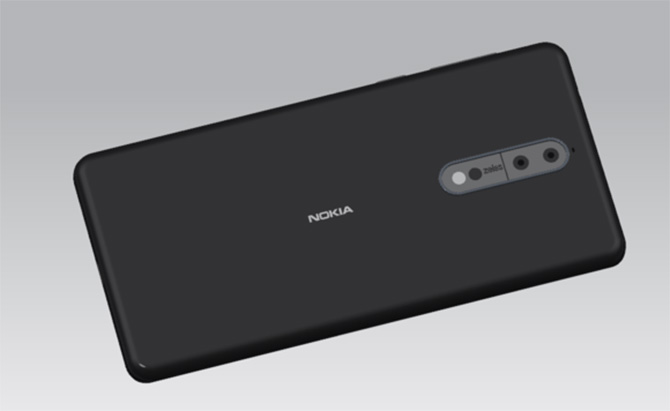 Скоро ожидается анонс флагмана Nokia 8 в черном цвете