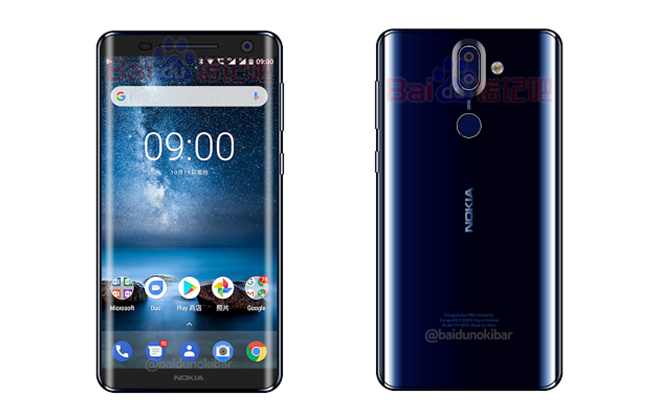 В Сети всплыл рендер неанонсированного Nokia 9 синего цвета