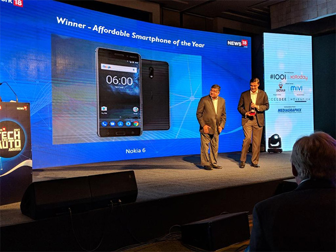 Nokia 6 стал обладателем звания «Доступный смартфон года»
