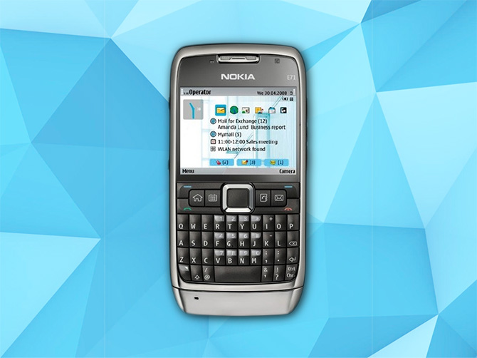 Обновленный телефон Nokia E71 получит клавиатуру QWERTY и SoC Snapdragon 205