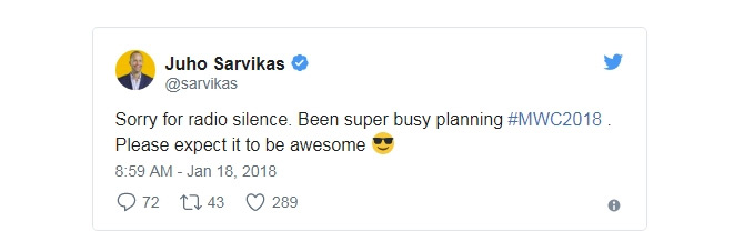 На MWC 2018 компания HMD готовится представить нечто интересное 