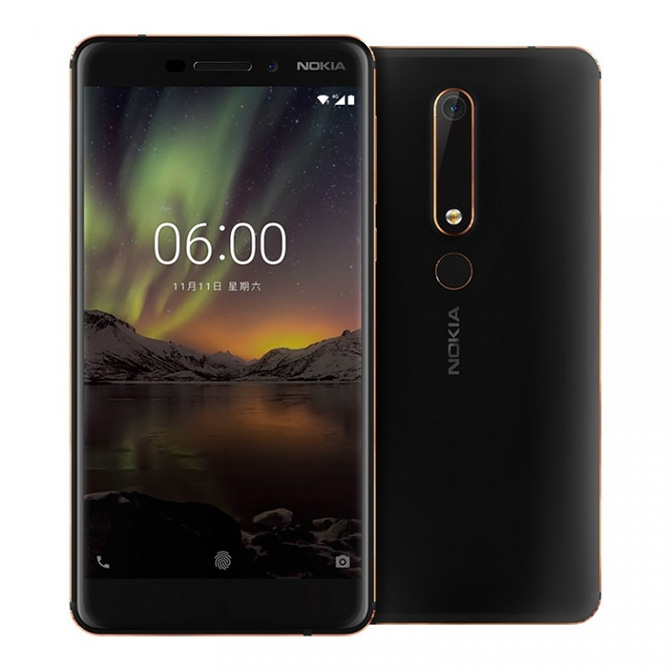 В смартфоне Nokia 6 (2018) почти не будет изменений