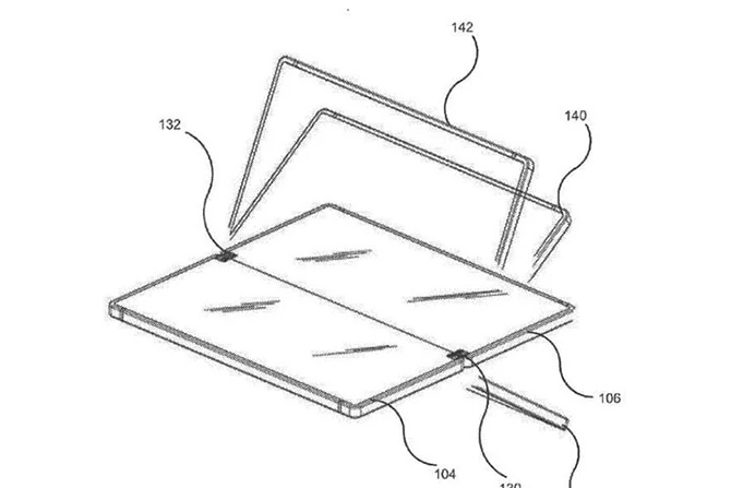 Microsoft оформила патент на «складную» технологию Surface Phone