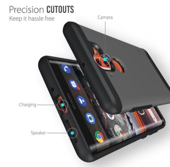 Производители чехлов подтвердили дизайн флагмана Nokia 8 Sirocco