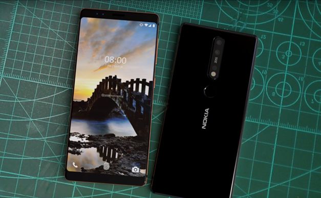 Появились концепт-рендеры безрамочного флагмана Nokia 8 Sirocco