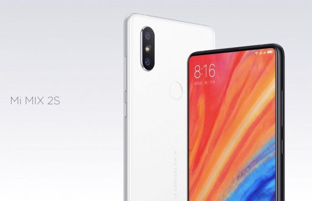 Xiaomi презентовала керамический флагман Mi Mix 2s с двойной камерой