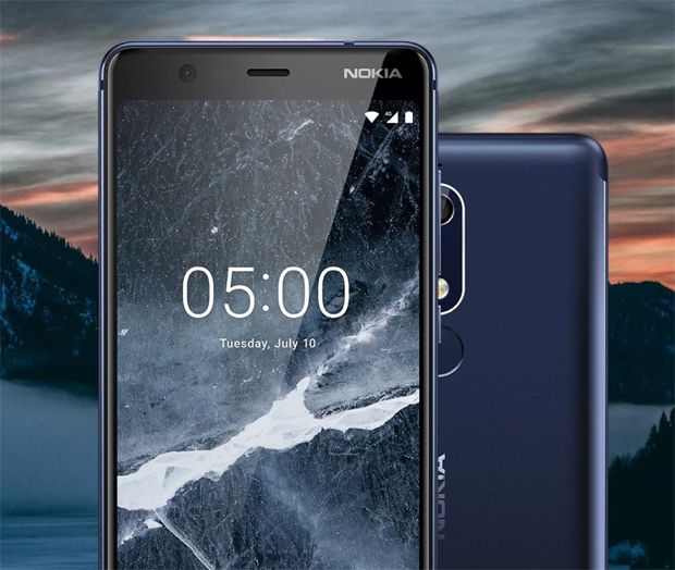Представлен Nokia 5.1 – недорогой смартфон с корпусом из металла