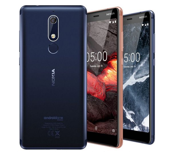 Представлен Nokia 5.1 – недорогой смартфон с корпусом из металла