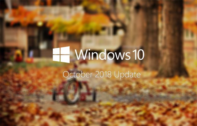 Осеннее обновление Windows 10 будет носить название October 2018 Update