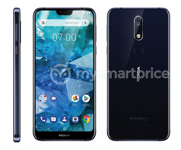 Опубликован рендер неанонсированного Nokia 7.1 Plus (Nokia X7)