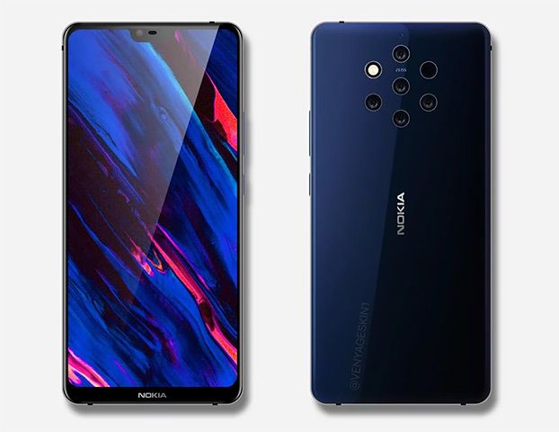 Появились «живые» снимки флагмана Nokia с «пятерной» камерой