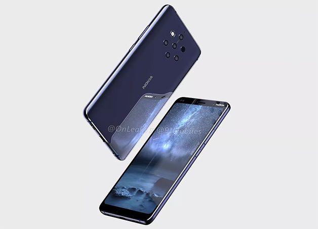 В Сети всплыли новые рендеры флагмана Nokia 9 PureView