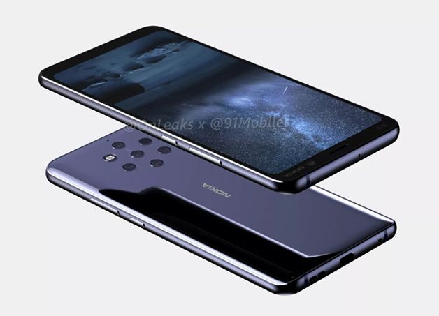В Сети всплыли новые рендеры флагмана Nokia 9 PureView