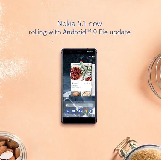 Nokia 5.1 официально получает обновление до Android 9.0 Pie