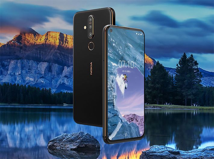 Представлен Nokia X71 - смартфон с камерой на 48 Мп и точечным вырезом в экране